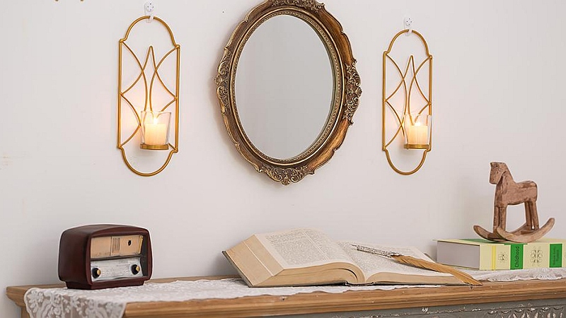Interior Design wall candle holders