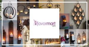 efavormart wall candle holders