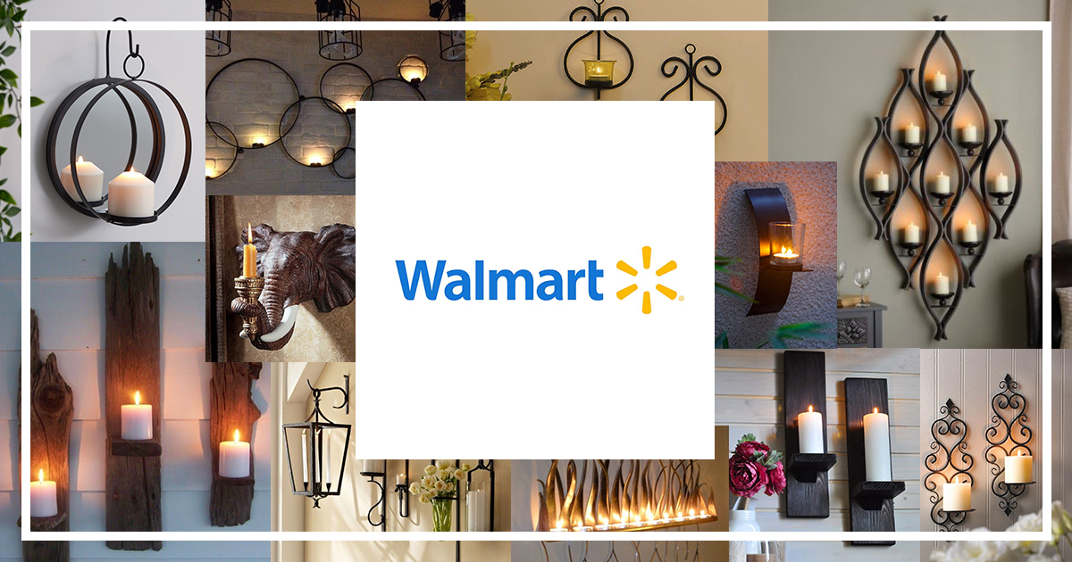 Best 6 Wall Candle Holders on Walmart