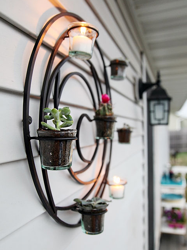 Candle Holder Planter