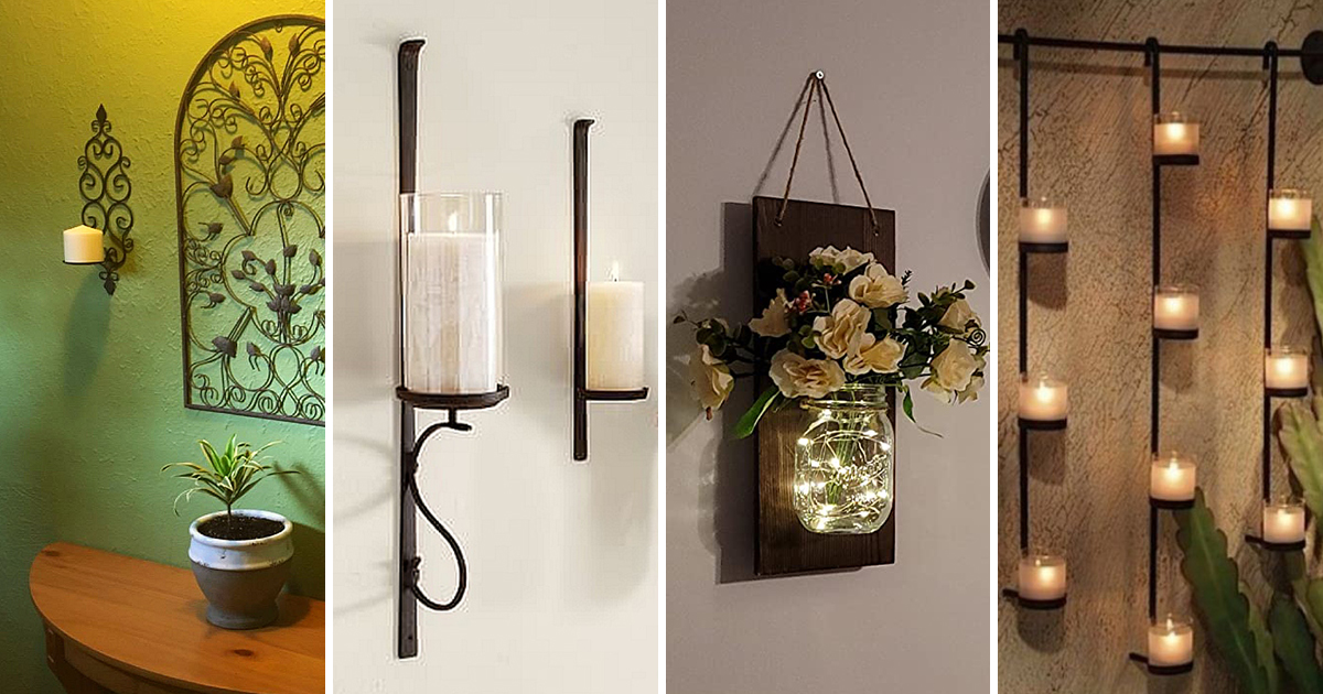 Brighten Up Your Space with Wal Candle Holders
