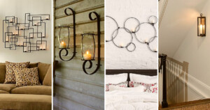 best places wall candle holders