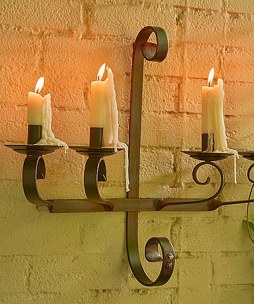 cleaning wall candle holder
