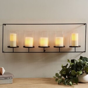 wall mounted candle holders 