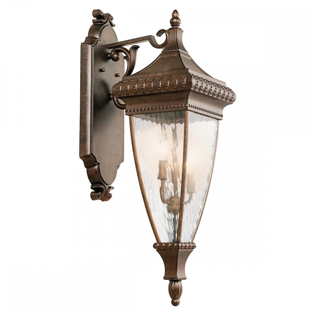 venetian rain decorative outdoor wall lantern