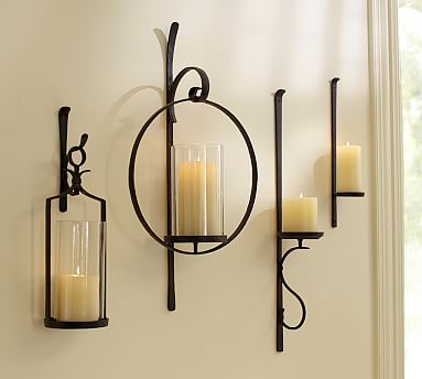 Artisanal Wall Mount Candle Holders
