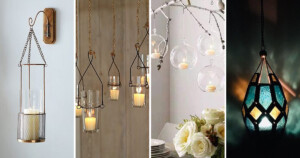 Best Hanging Glass Wall Candle Holders