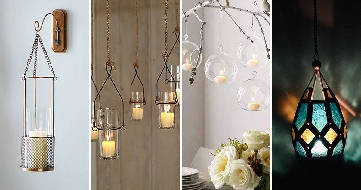 10 Best Hanging Glass Wall Candle Holders