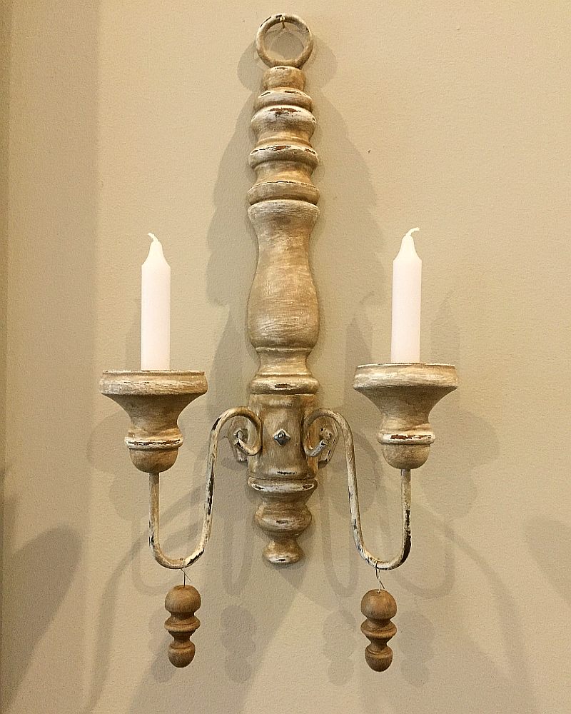 cleaning wall mounted candle holders