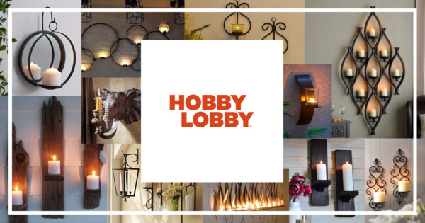 Hobby Lobby Wall Candle Holders