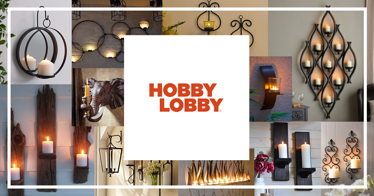 Best 7 Wall Candle Holders on Hobby Lobby