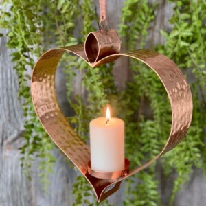 decorative rose gold wall candle holders