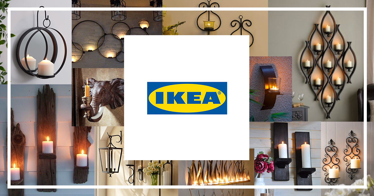 The 6 Best Wall Candle Holders on Ikea