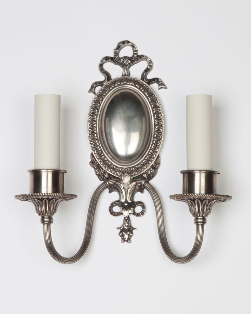 Antique Nickel Sconces