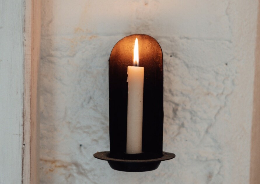 Vintage Wall Candle Holder